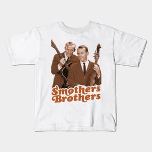 The Smothers Brothers Sepia Tribute Kids T-Shirt